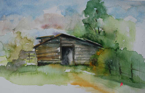 Aquarel schilderijen ook voor opdrachten en workshops. Joke Klootwijk-Middelburg